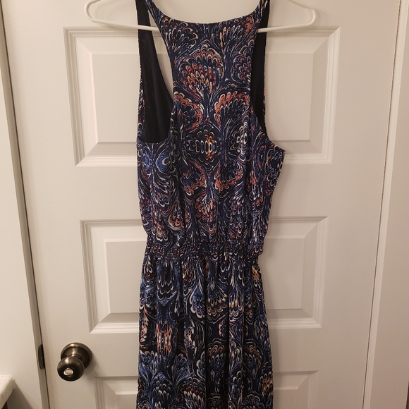 Aqua racerback dress - Picture 2 of 3